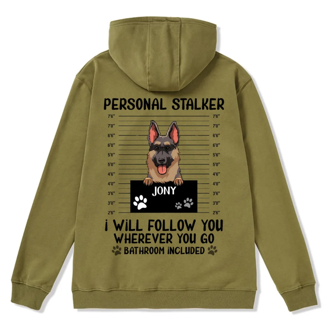 Personal Stalker 3 - Personalized Custom  Zipper Hoodie