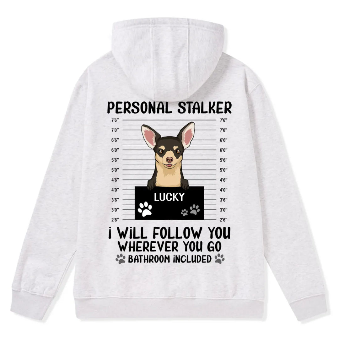 Personal Stalker 3 - Personalized Custom  Zipper Hoodie