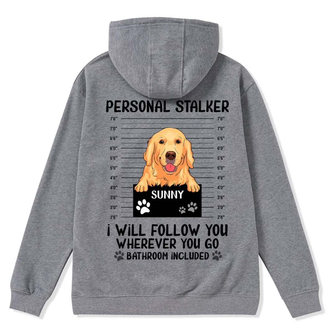 Personal Stalker 3 - Personalized Custom  Zipper Hoodie