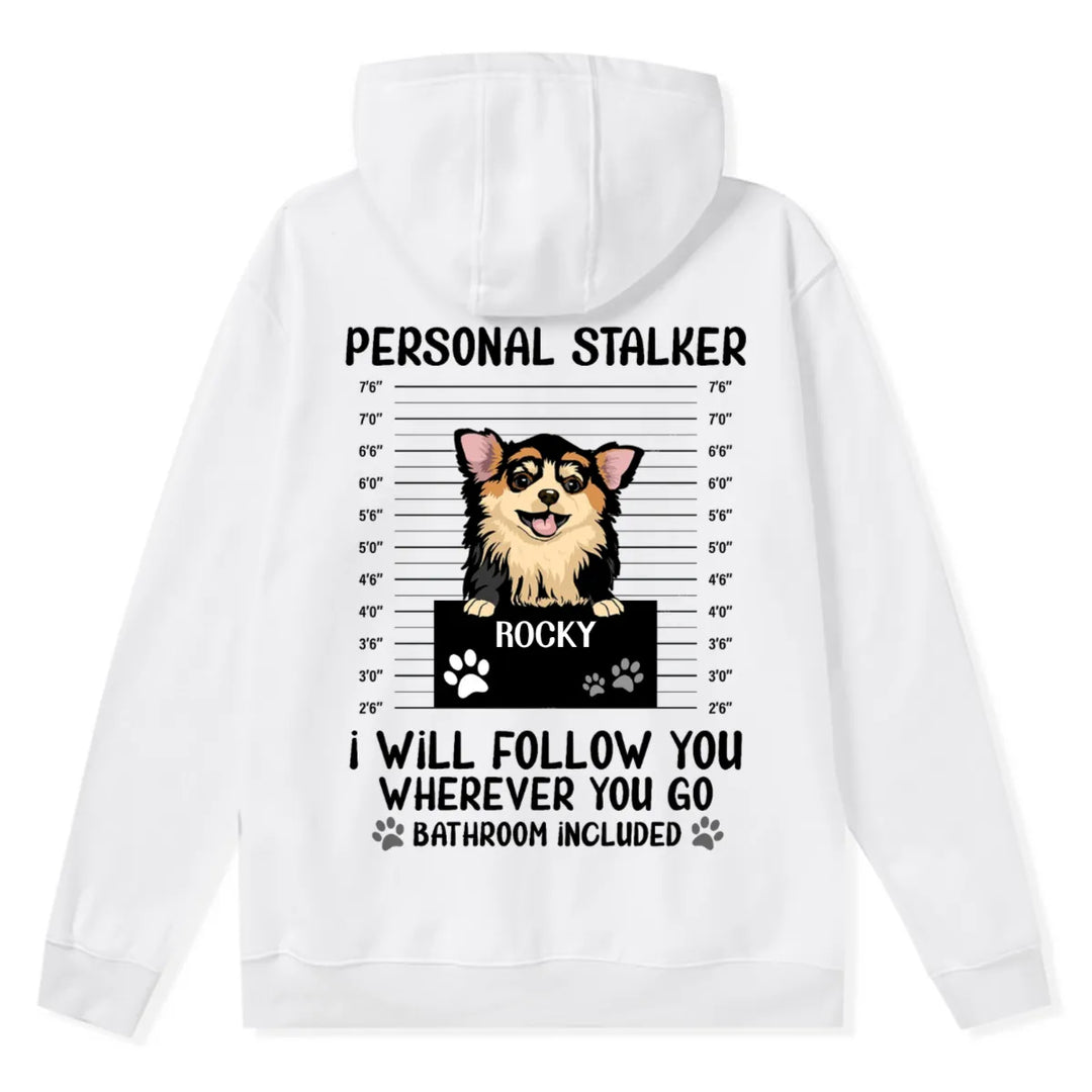 Personal Stalker 3 - Personalized Custom  Zipper Hoodie