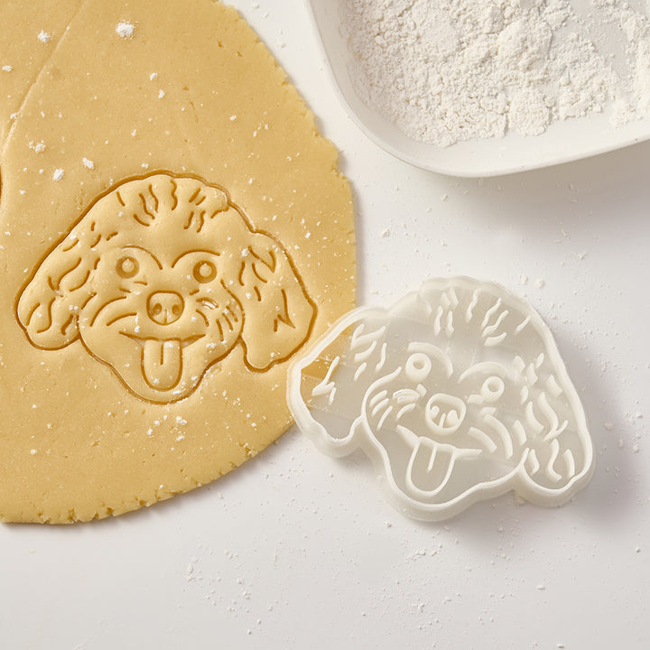 Dog Cookie Cutters With Dog Face For Baking - Personalized Cookie Cutters