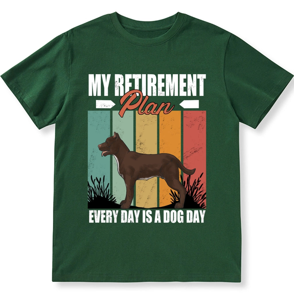 Retirement Plan - Personalized Custom Unisex T-shirt