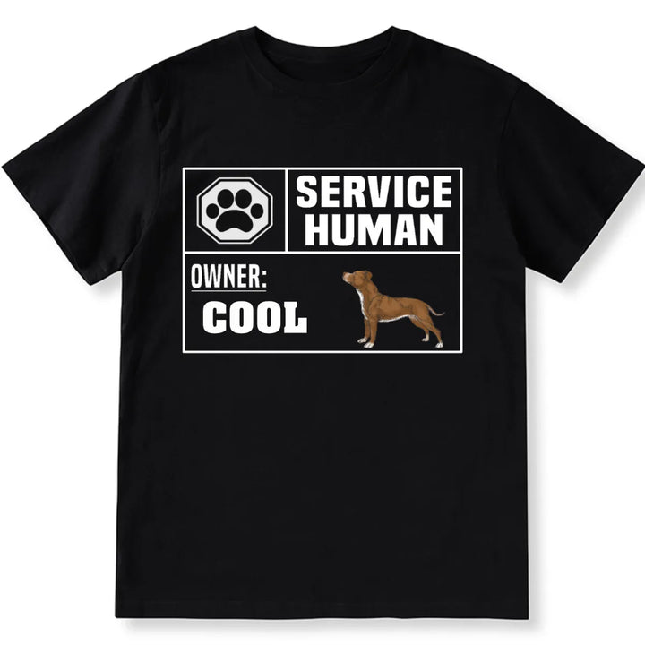 Service Human Logo 3 - Personalized Custom T-shirt