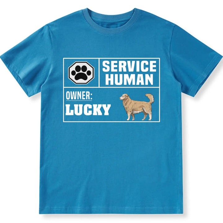 Service Human Logo 3 - Personalized Custom T-shirt