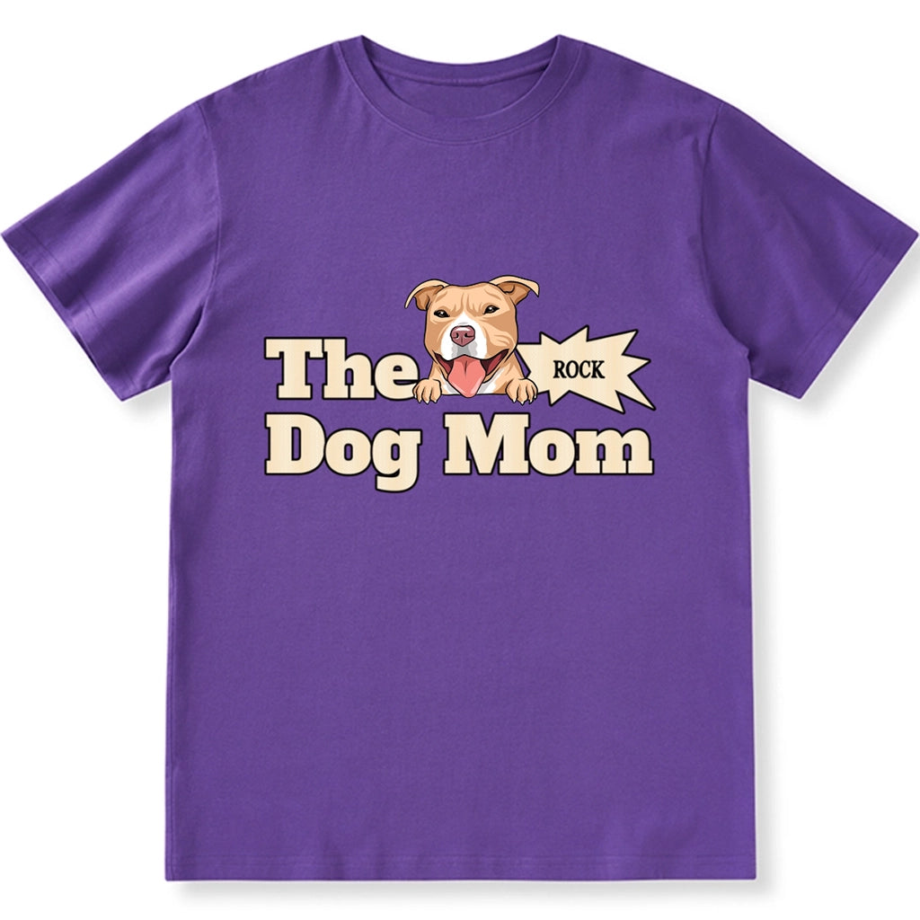 The Dog Mom - Personalized Custom Unisex T-shirt