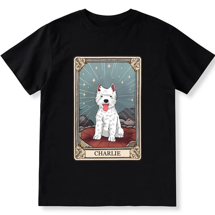 The Dog Tarot Card Shirt - Personalized Custom Unisex T-shirt