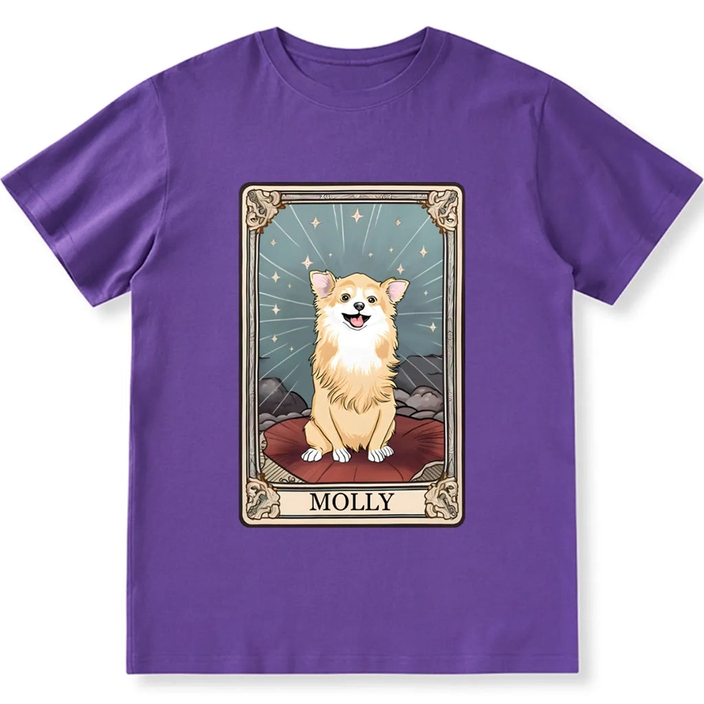 The Dog Tarot Card Shirt - Personalized Custom Unisex T-shirt