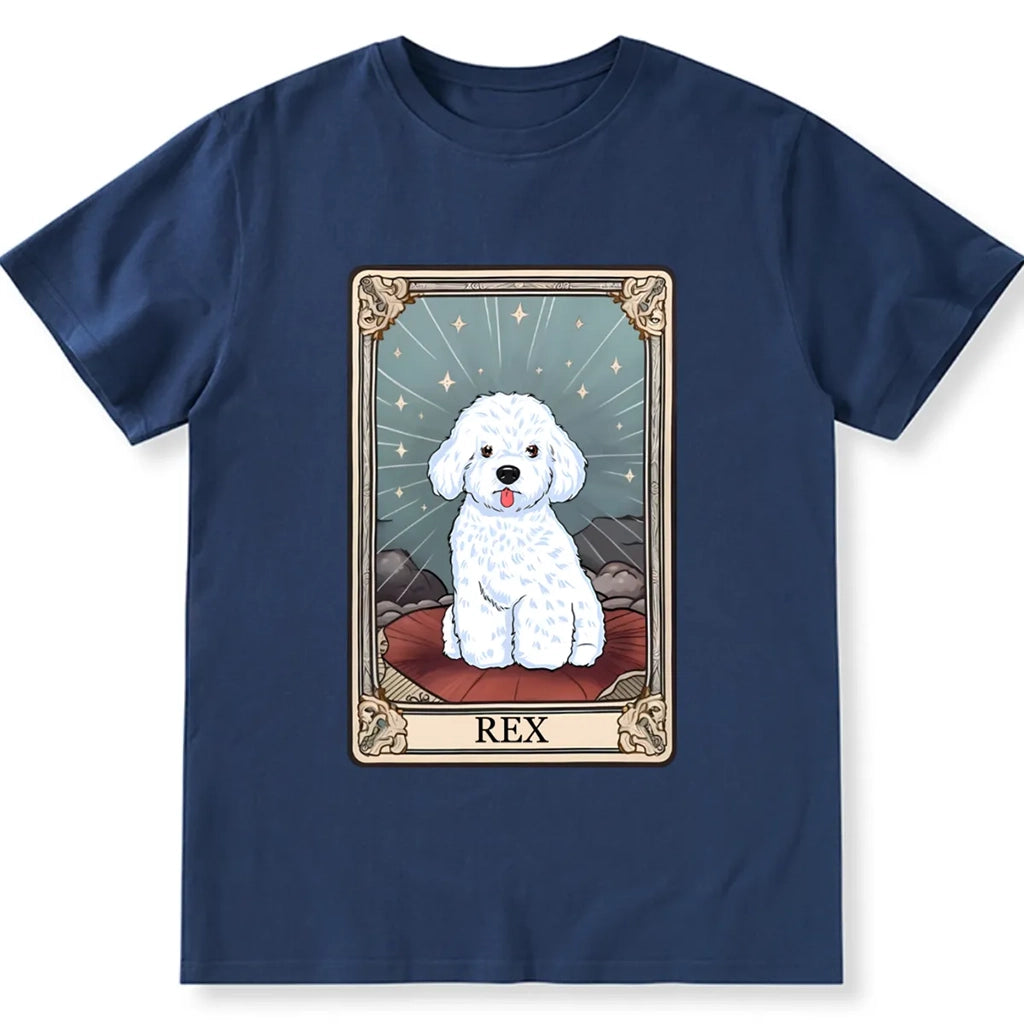 The Dog Tarot Card Shirt - Personalized Custom Unisex T-shirt