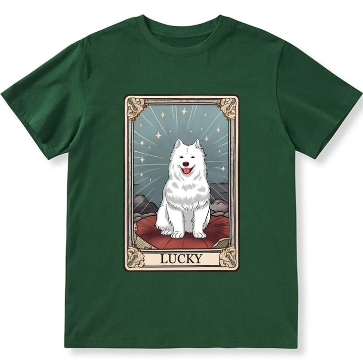 The Dog Tarot Card Shirt - Personalized Custom Unisex T-shirt