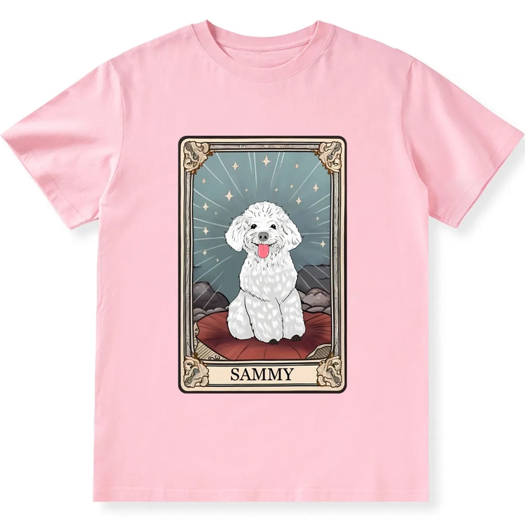 The Dog Tarot Card Shirt - Personalized Custom Unisex T-shirt