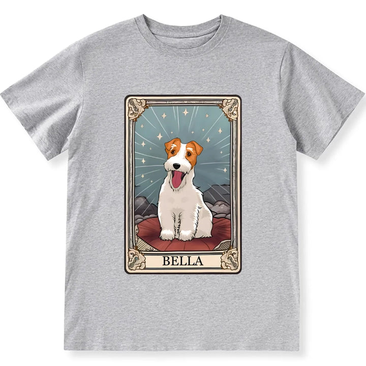 The Dog Tarot Card Shirt - Personalized Custom Unisex T-shirt