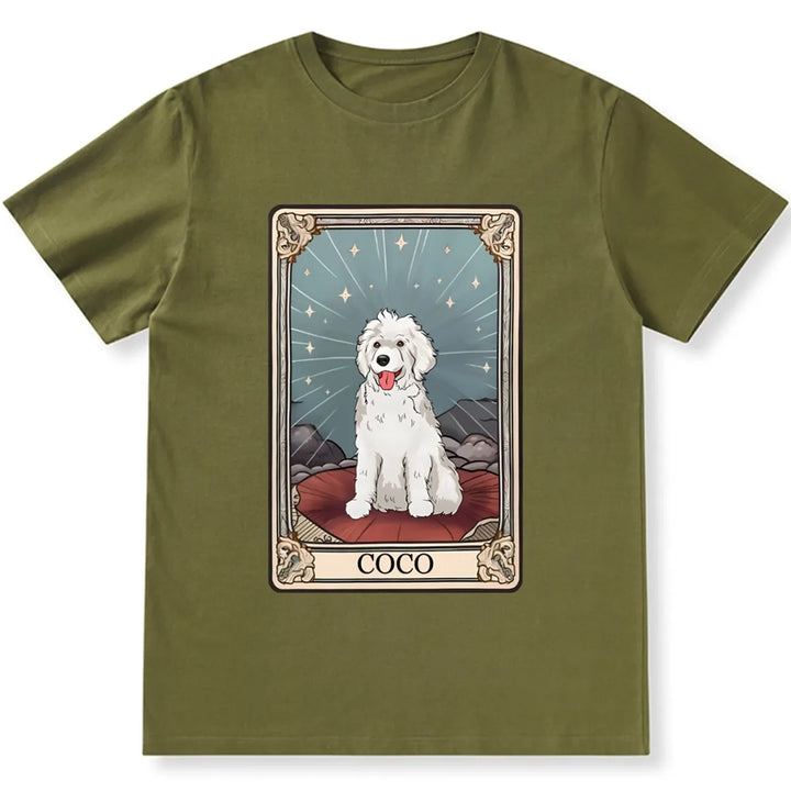 The Dog Tarot Card Shirt - Personalized Custom Unisex T-shirt