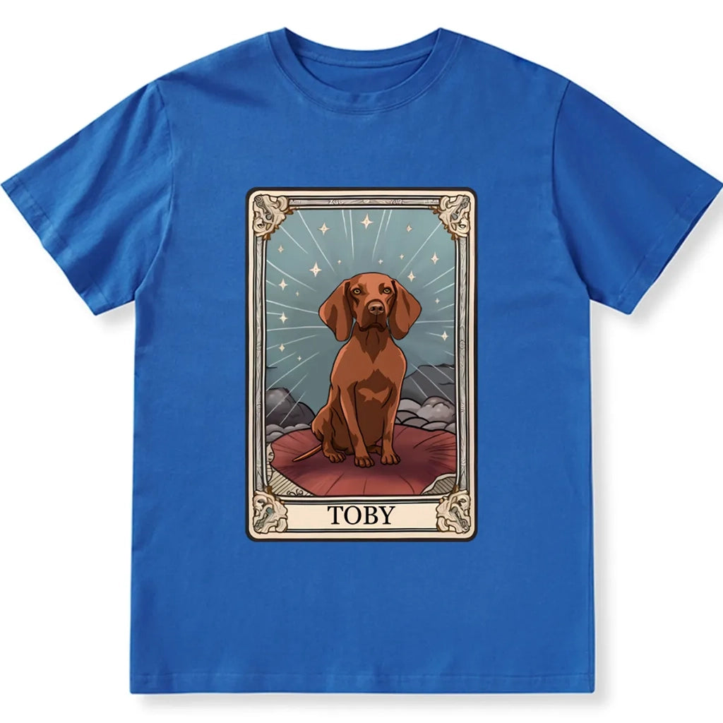 The Dog Tarot Card Shirt - Personalized Custom Unisex T-shirt