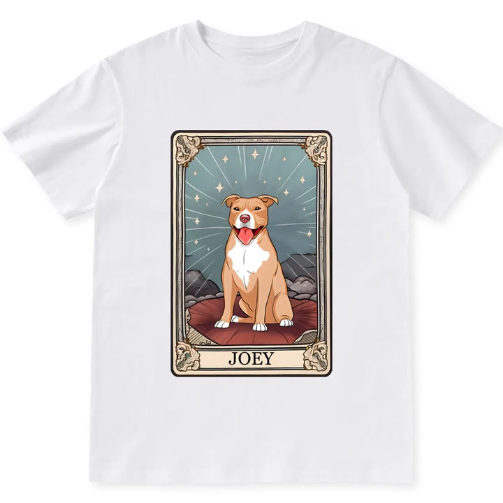 The Dog Tarot Card Shirt - Personalized Custom Unisex T-shirt