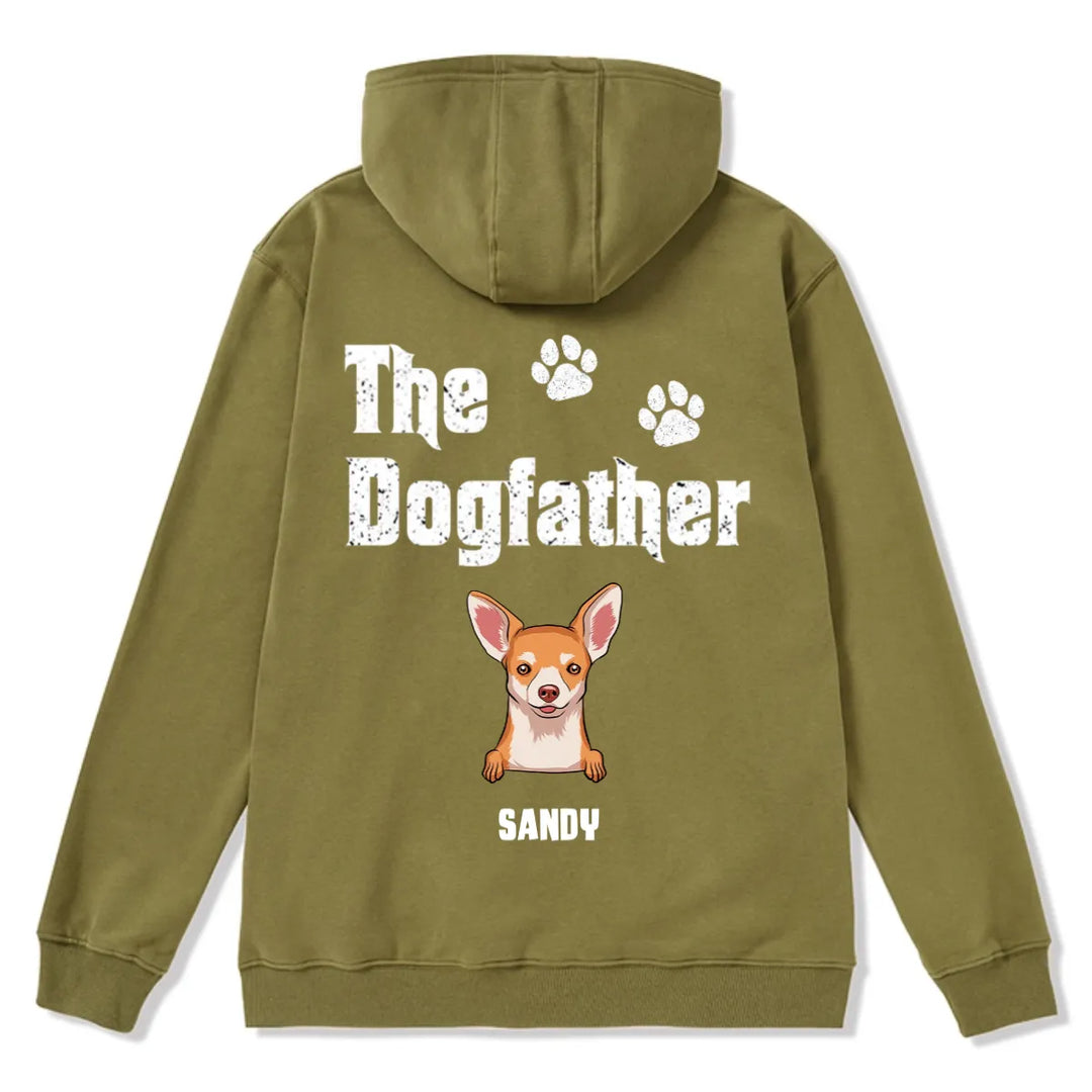 The Dogfather 5 - Personalized Custom Zipper Hoodie