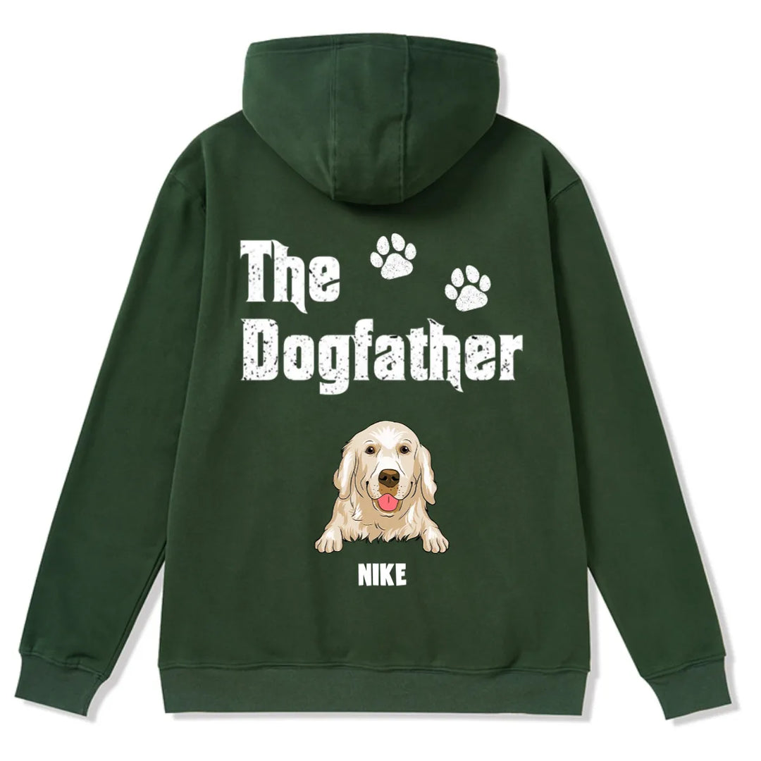 The Dogfather 5 - Personalized Custom Zipper Hoodie