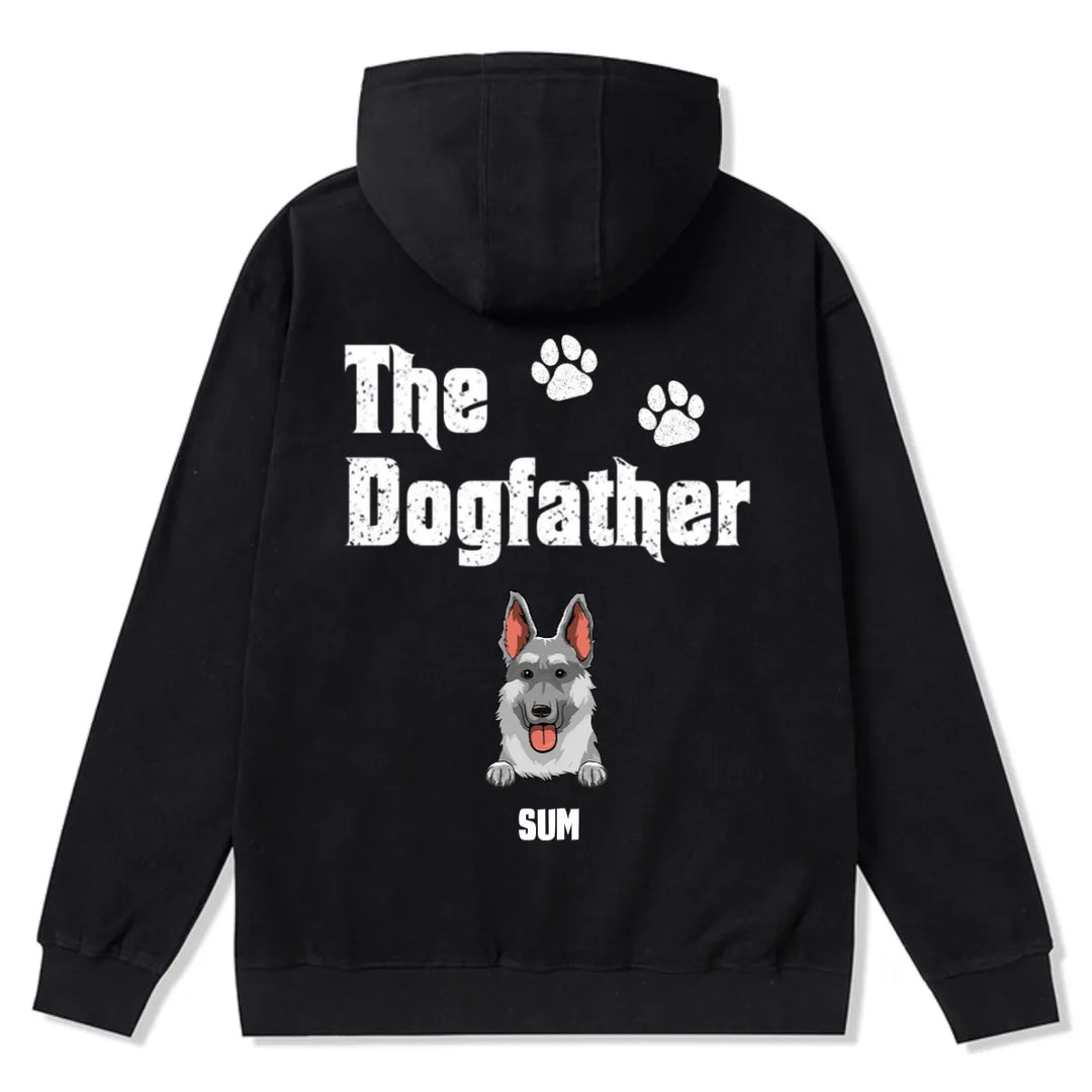 The Dogfather 5 - Personalized Custom Zipper Hoodie