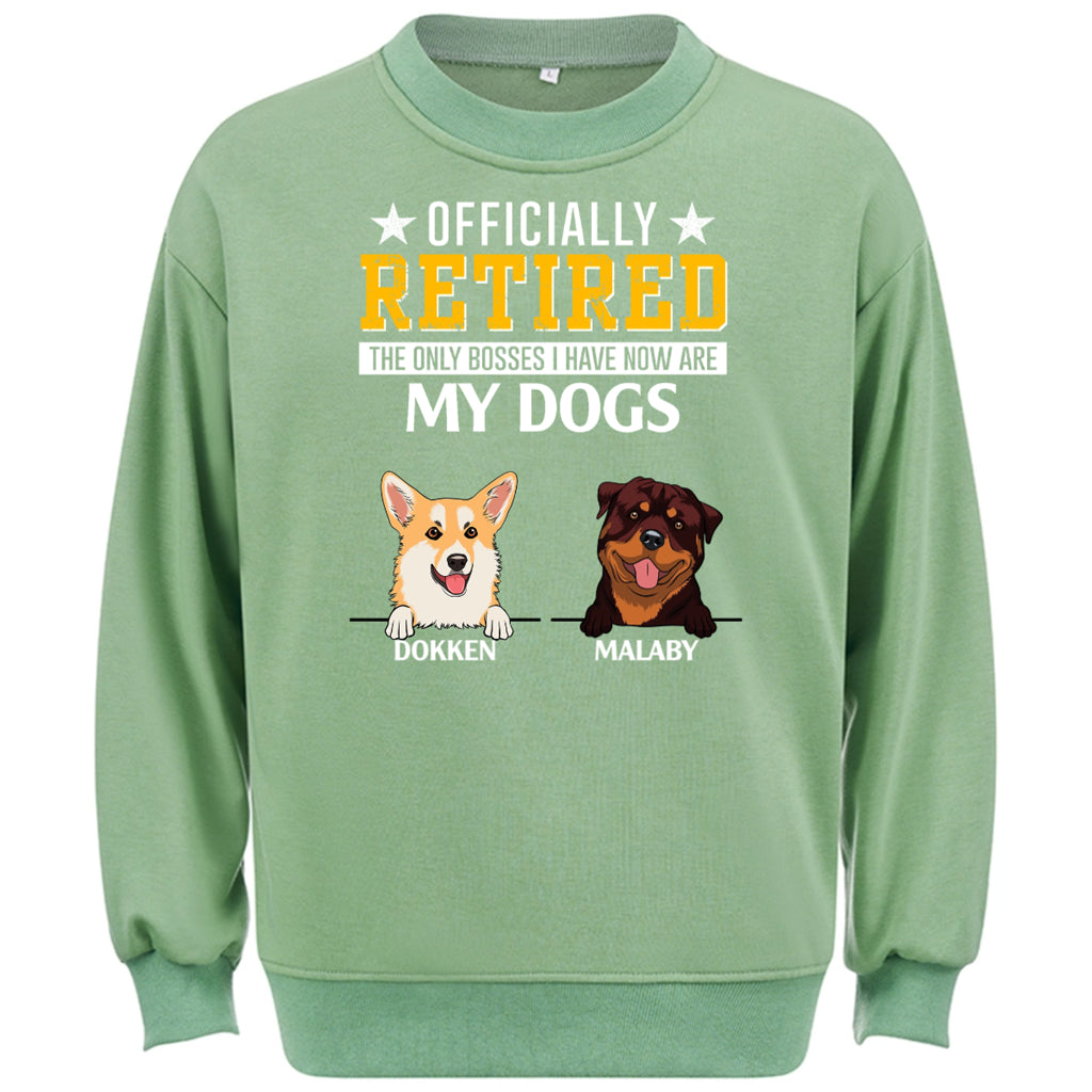 The Only Boss I Have - Personalized Custom Sweatshirt