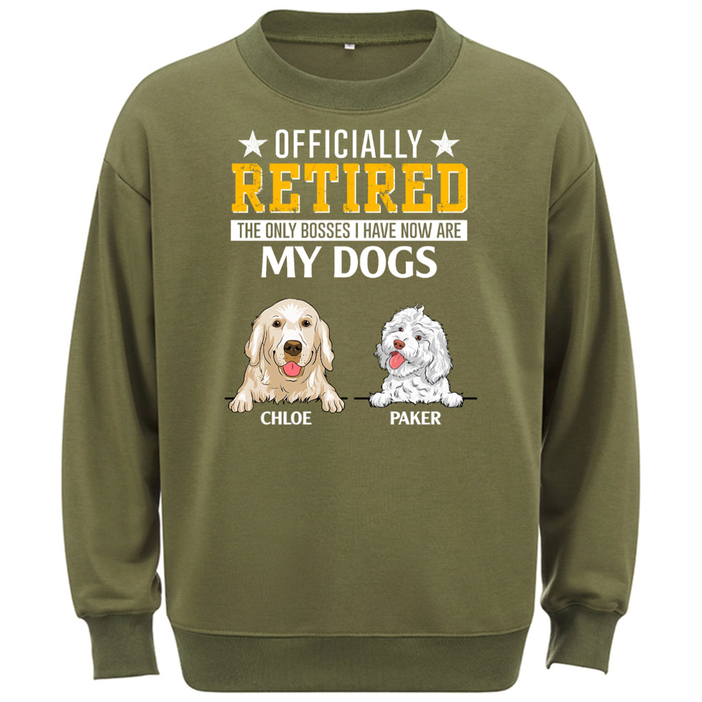 The Only Boss I Have - Personalized Custom Sweatshirt