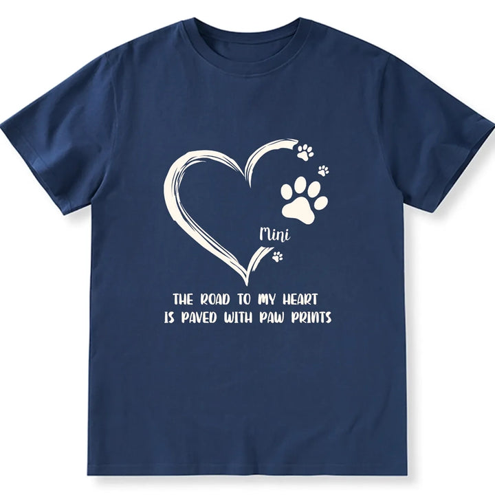 The Road To Heart - Personalized Custom T-shirt