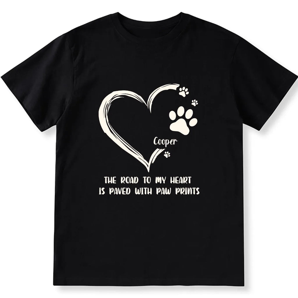 The Road To Heart - Personalized Custom T-shirt