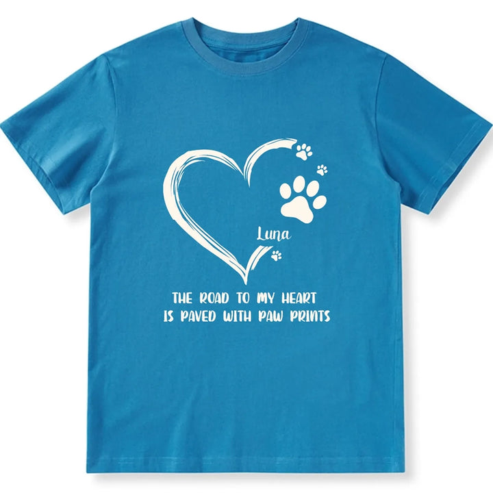 The Road To Heart - Personalized Custom T-shirt