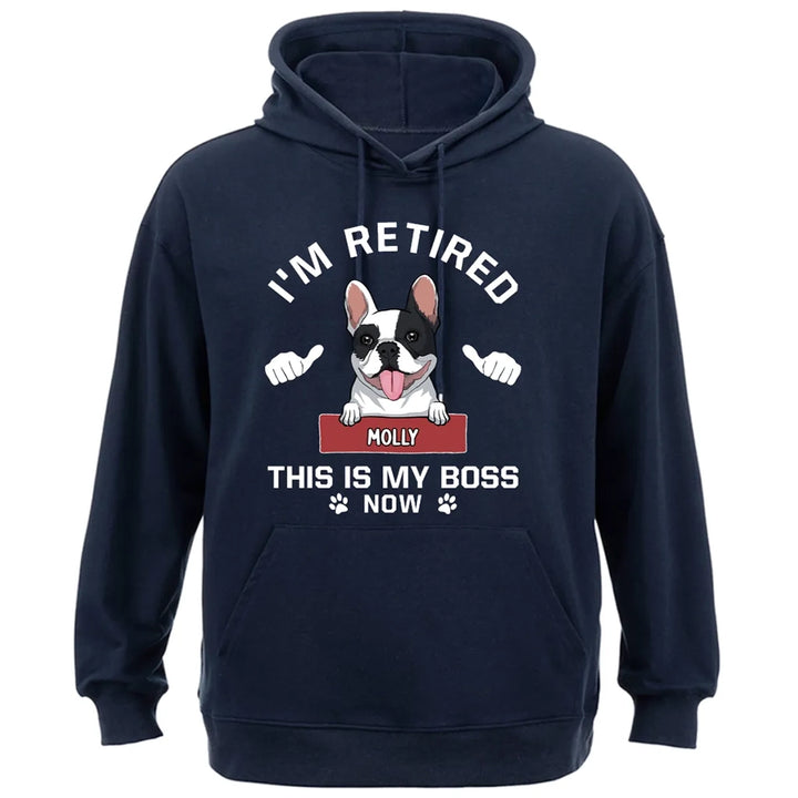 This Is My Boss - Personalized Custom Hoodie