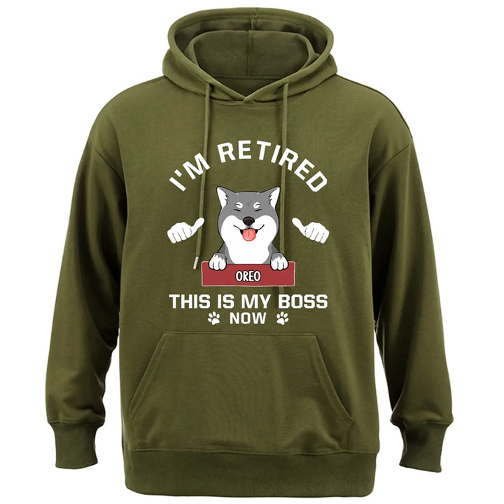 This Is My Boss - Personalized Custom Hoodie