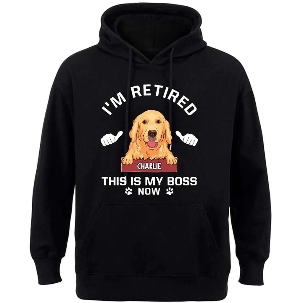 This Is My Boss - Personalized Custom Hoodie