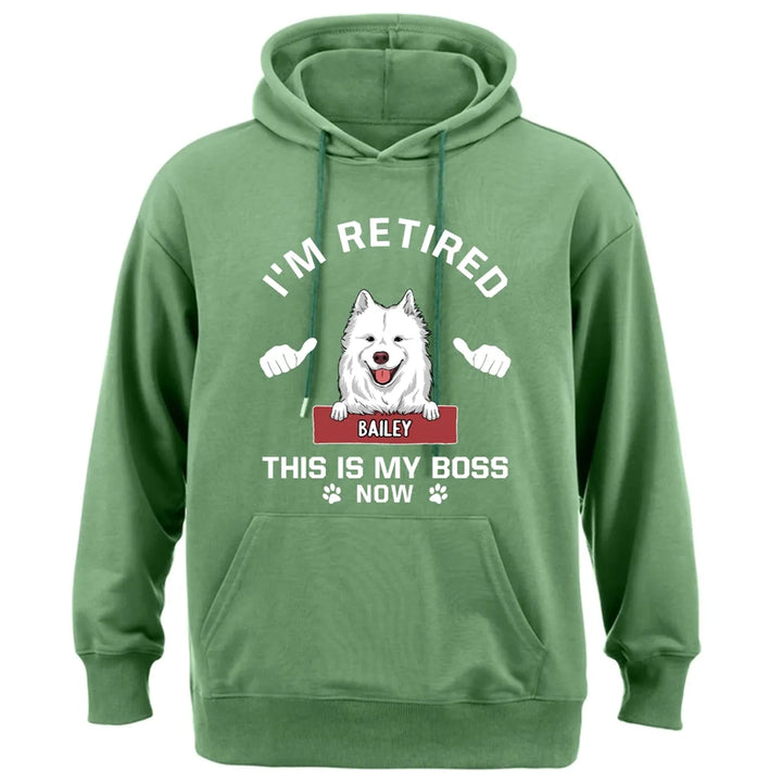 This Is My Boss - Personalized Custom Hoodie