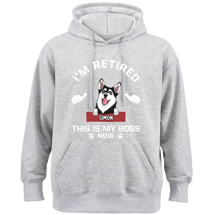 This Is My Boss - Personalized Custom Hoodie