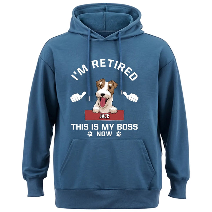 This Is My Boss - Personalized Custom Hoodie