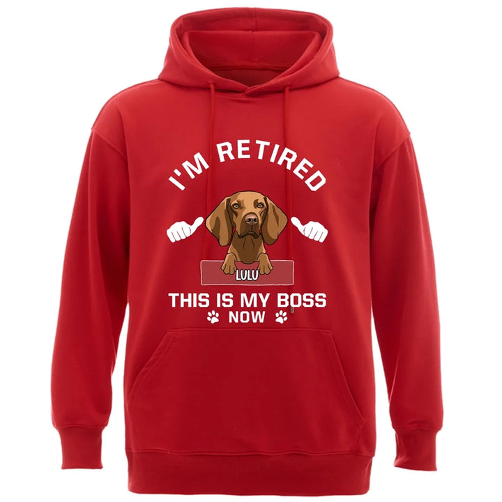 This Is My Boss - Personalized Custom Hoodie