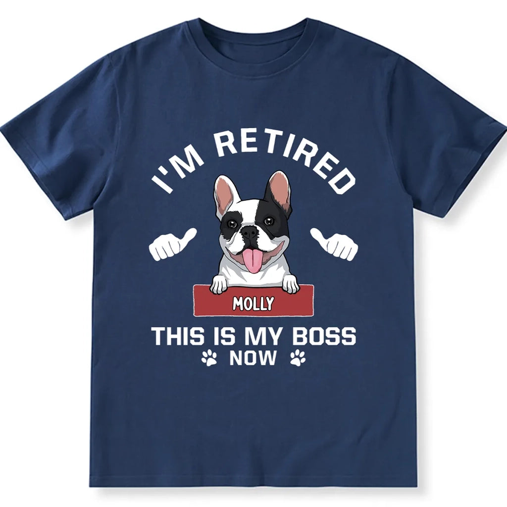 This Is My Boss - Personalized Custom Unisex T-shirt