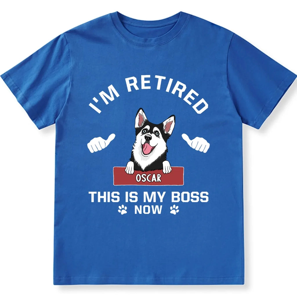 This Is My Boss - Personalized Custom Unisex T-shirt