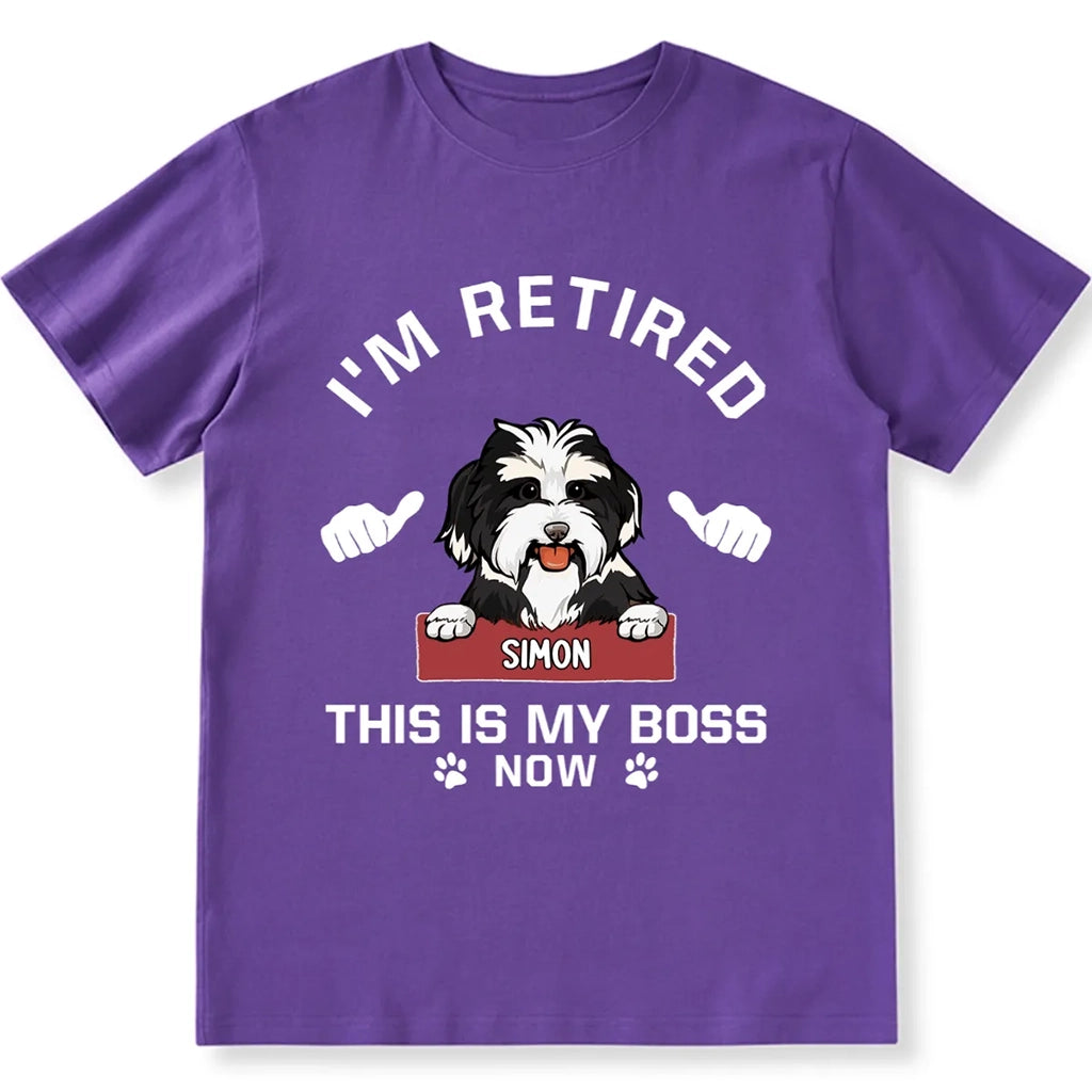 This Is My Boss - Personalized Custom Unisex T-shirt