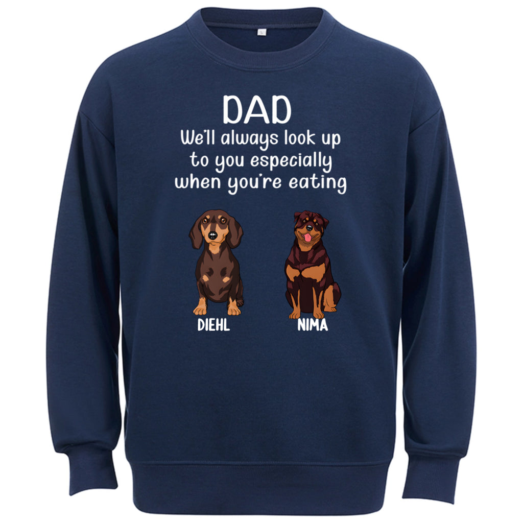 When You're Eating -  Personalized Custom Sweatshirt