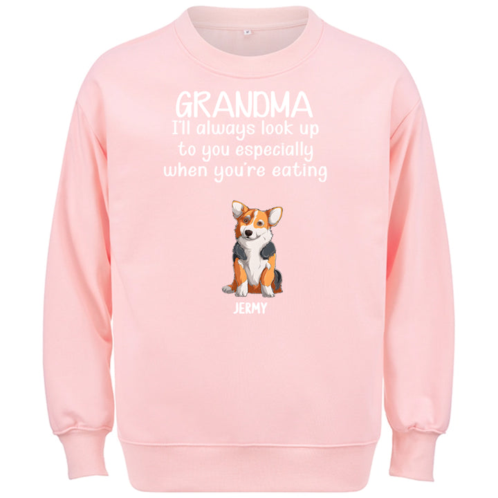 When You're Eating -  Personalized Custom Sweatshirt