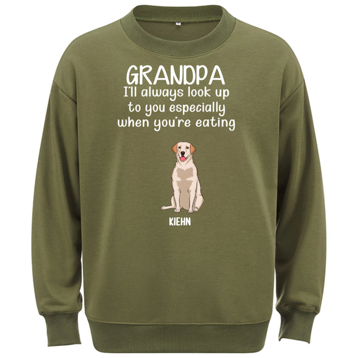 When You're Eating -  Personalized Custom Sweatshirt