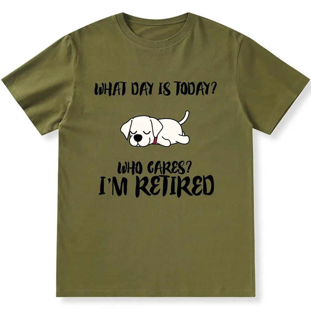 Who Cares? I’m Retired - Personalized Custom Unisex T-shirt