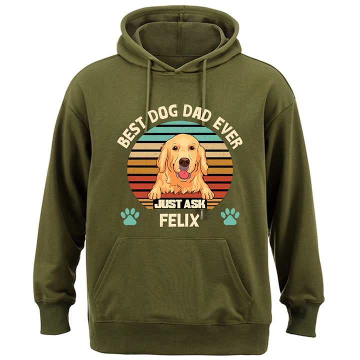 Best Dog Mom and Dad Ever - Personalized Custom Hoodie