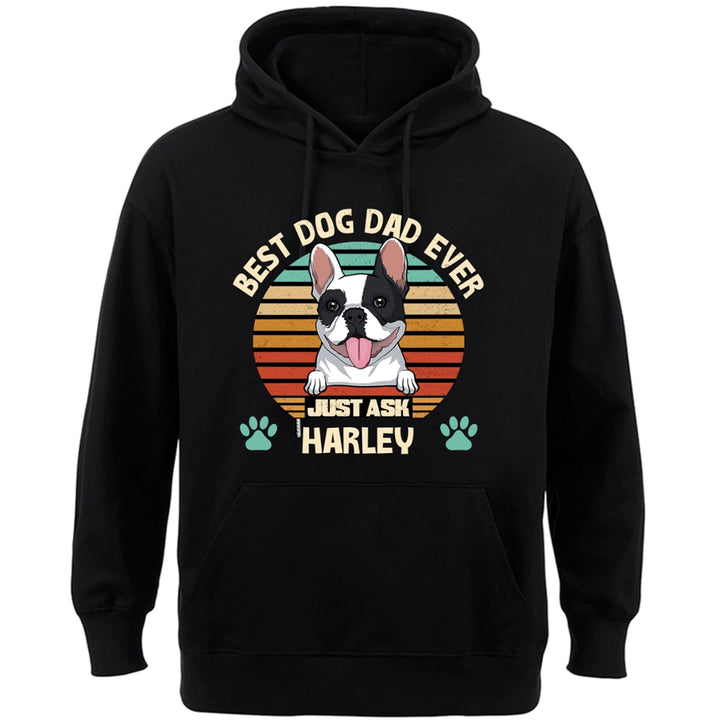 Best Dog Mom and Dad Ever - Personalized Custom Hoodie