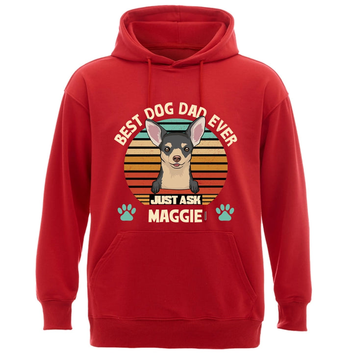 Best Dog Mom and Dad Ever - Personalized Custom Hoodie