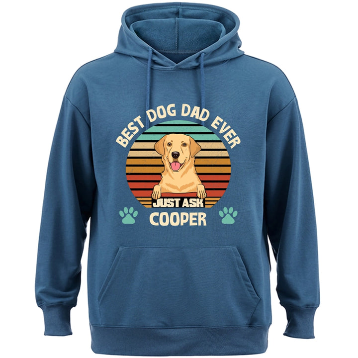 Best Dog Mom and Dad Ever - Personalized Custom Hoodie