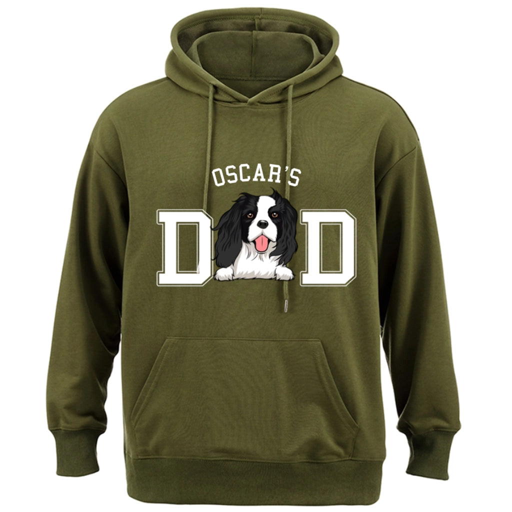 Dog Dad And Mom Basic - Personalized Custom Hoodie