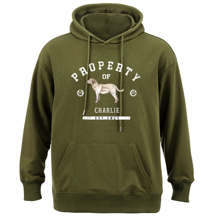 Dog Property - Personalized Custom Hoodie