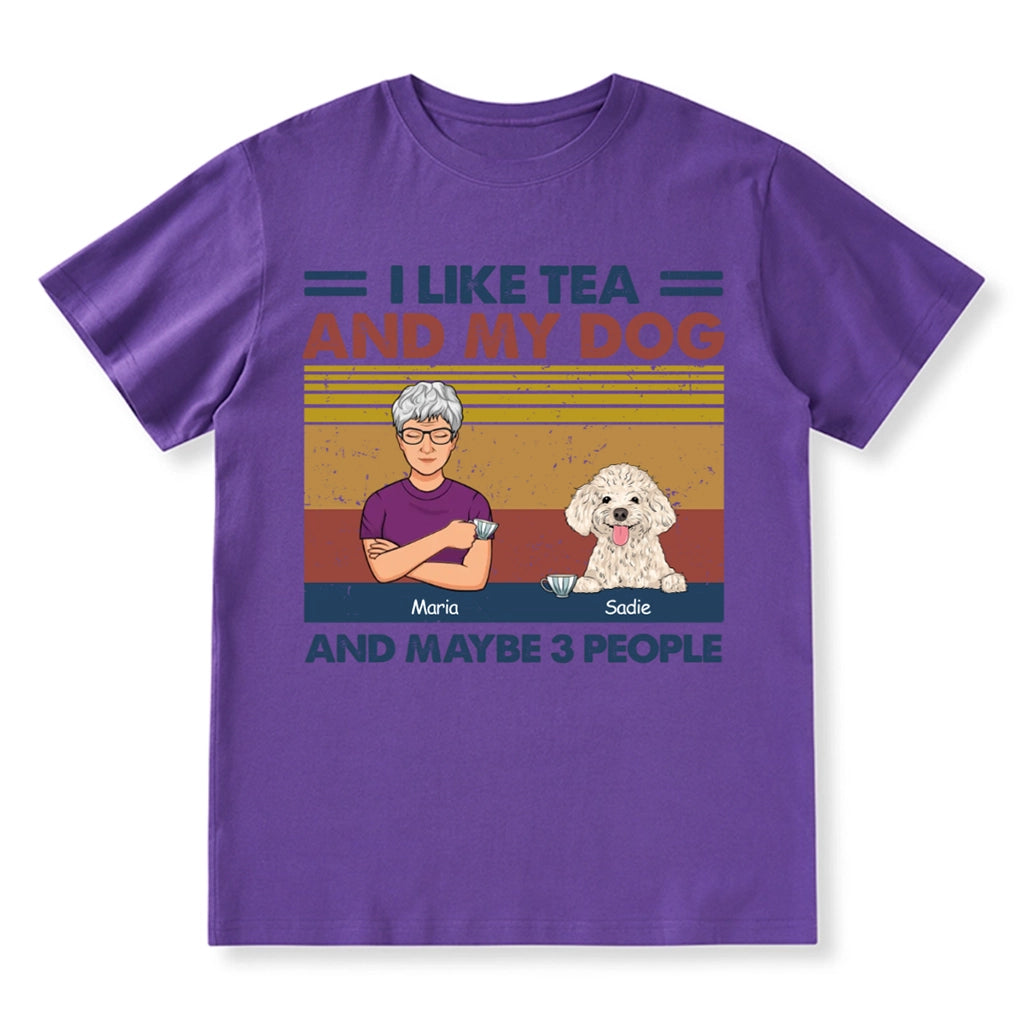 I Like Beer And My Pet - Personalized Custom Unisex T-shirt