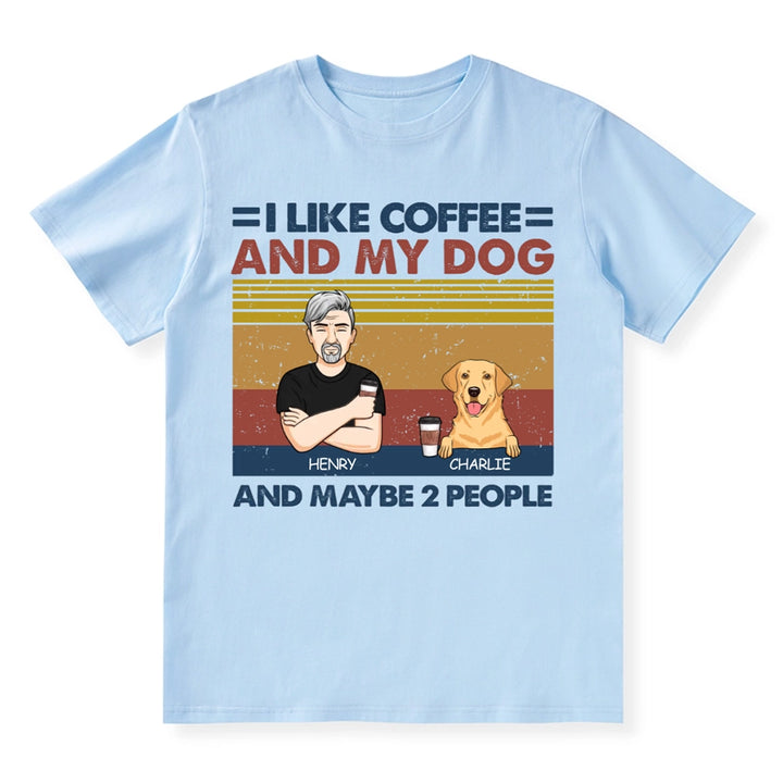 I Like Beer And My Pet - Personalized Custom Unisex T-shirt