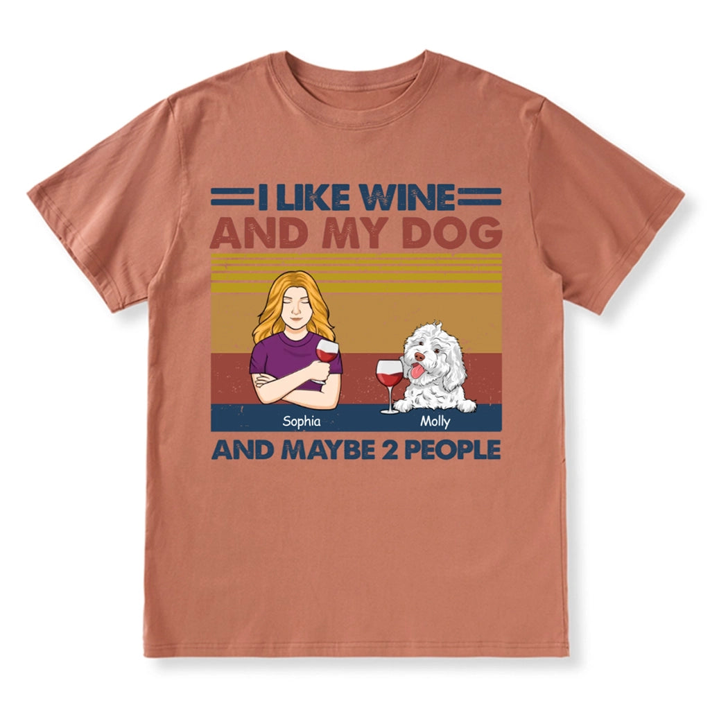 I Like Beer And My Pet - Personalized Custom Unisex T-shirt