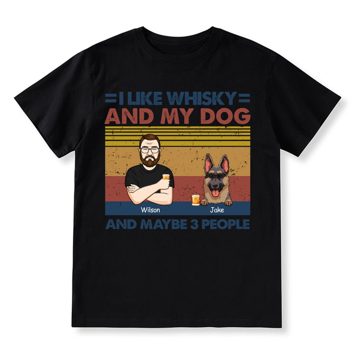 I Like Beer And My Pet - Personalized Custom Unisex T-shirt